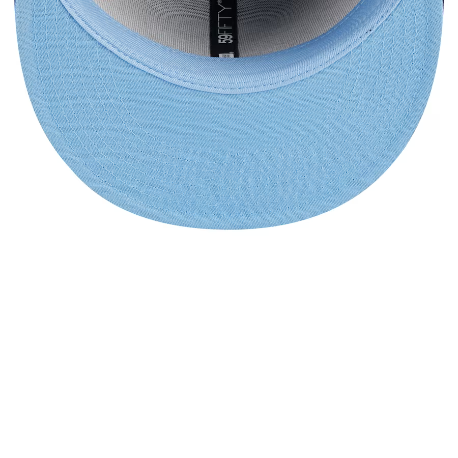 New Era x PS Reserve Pink Mocha Suede Blue Jays 59Fifty Fitted Hat