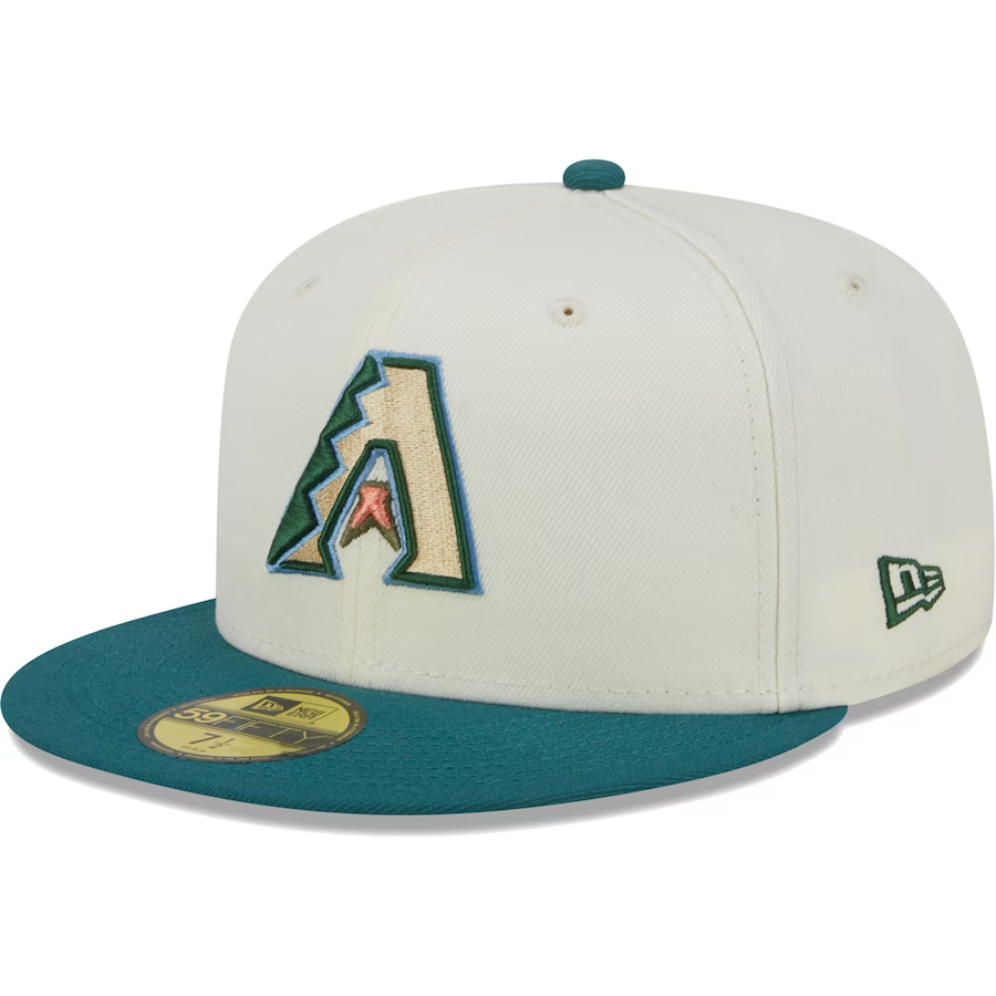 New Era Arizona Diamondbacks Chrome Evergreen 2023 59FIFTY Fitted Hat