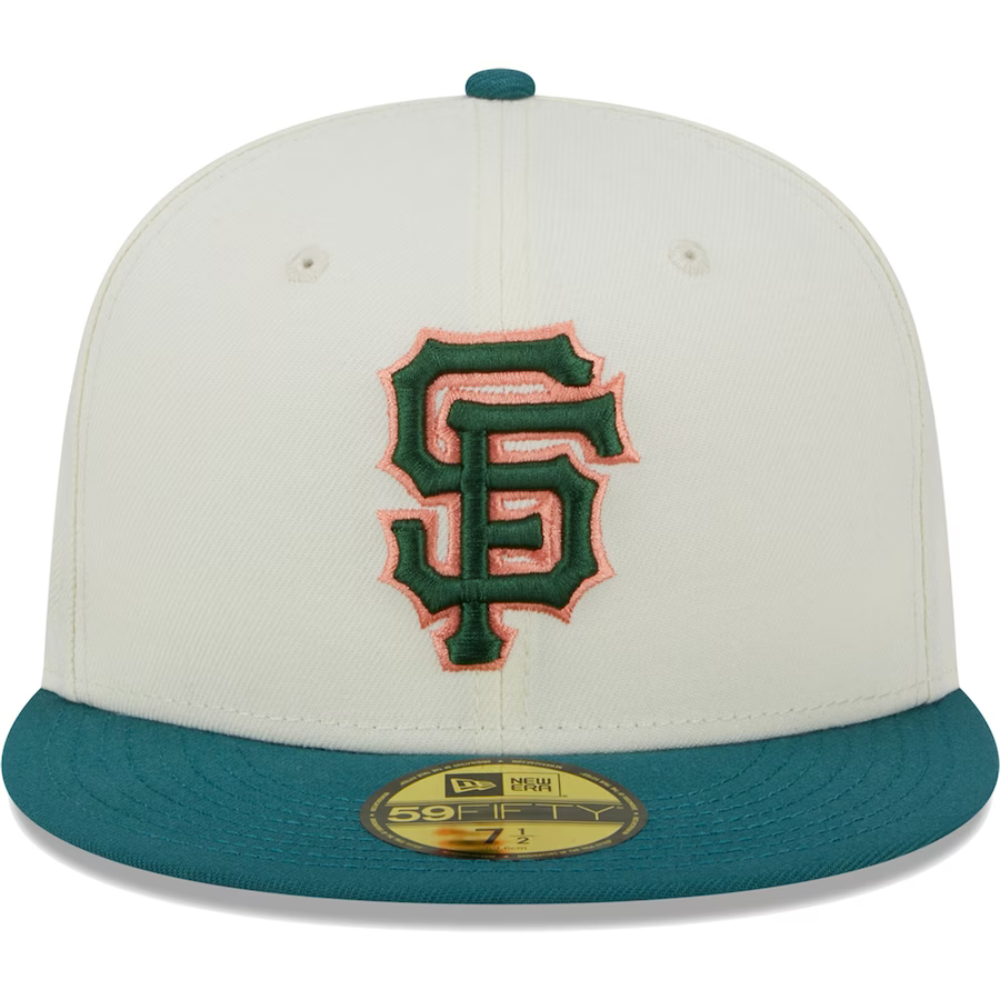 New Era San Francisco Giants Chrome Evergreen 2023 59FIFTY Fitted Hat