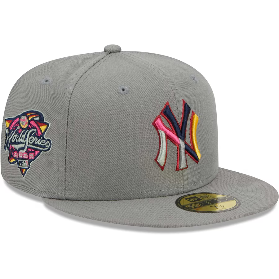 Men's Atlanta Braves New Era White Optic Stadium Patch 59FIFTY Fitted Hat