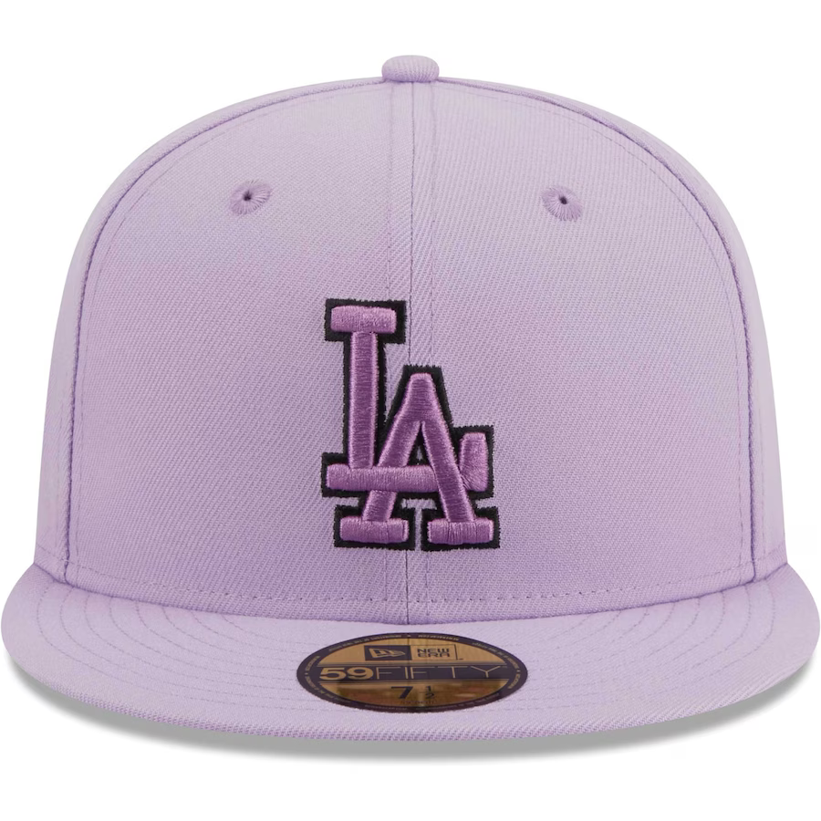 New Era Los Angeles Dodgers Lavender 2023 59FIFTY Fitted Hat