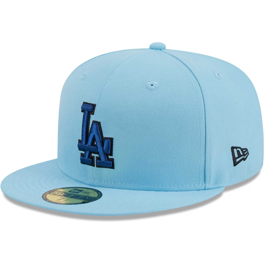 New Era Los Angeles Dodgers Light Blue/Navy 2023 59FIFTY Fitted Hat