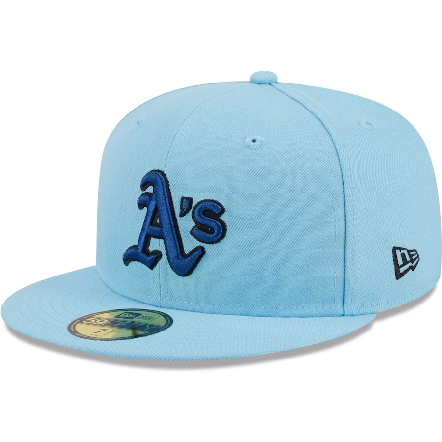 New Era Oakland Athletics Light Blue/Navy 2023 59FIFTY Fitted Hat