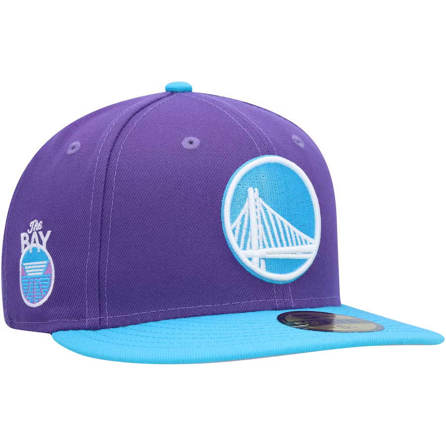 Youth New Era Royal Golden State Warriors Scribble 9FIFTY Snapback Hat