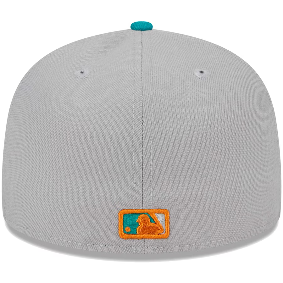 New Era Los Angeles Dodgers Gray/Teal 2023 59FIFTY Fitted Hat