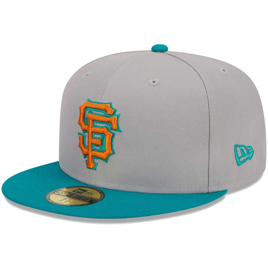 New Era San Francisco Giants Gray/Teal 2023 59FIFTY Fitted Hat