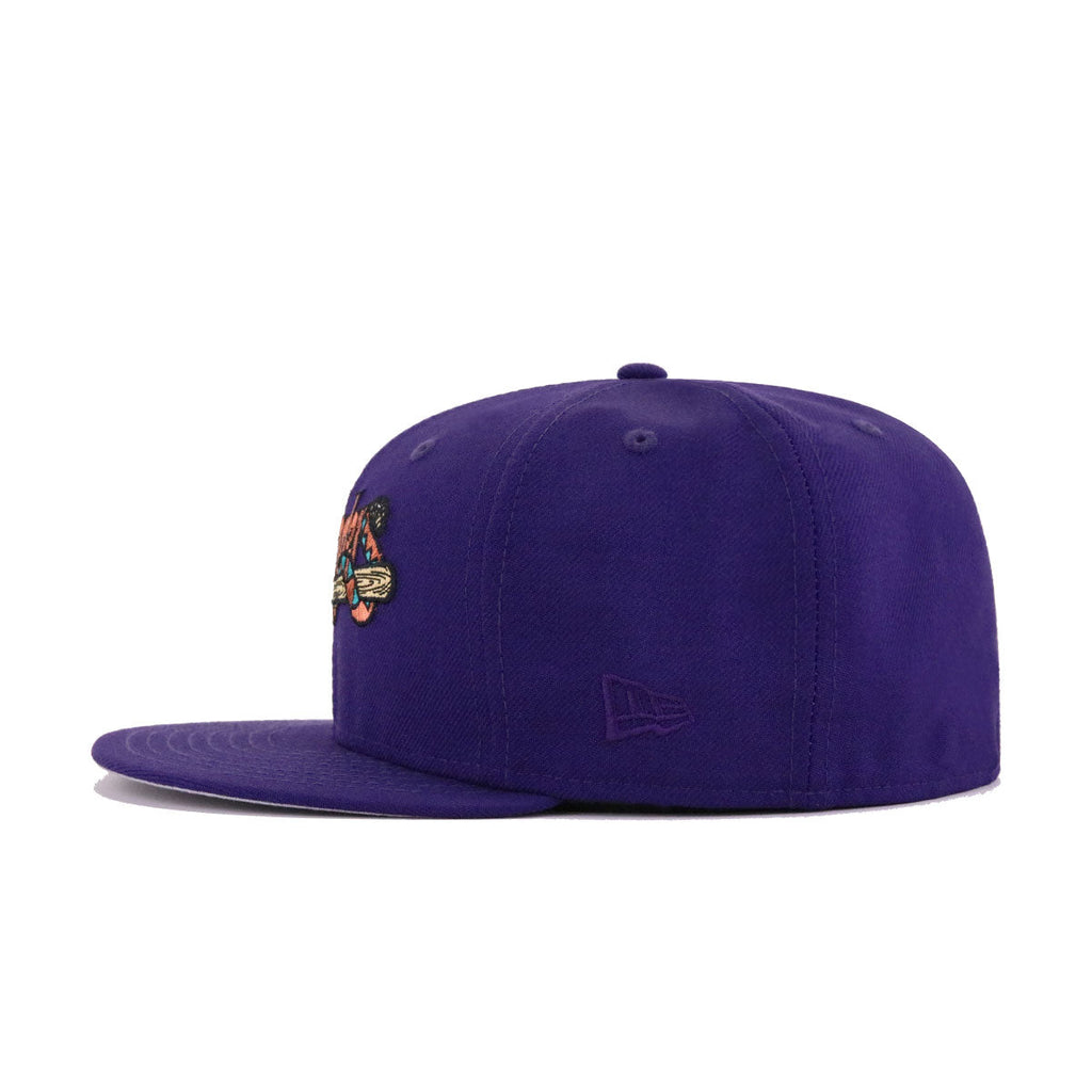 New Era Tucson Sidewinders Purple 59FIFTY Fitted Hat