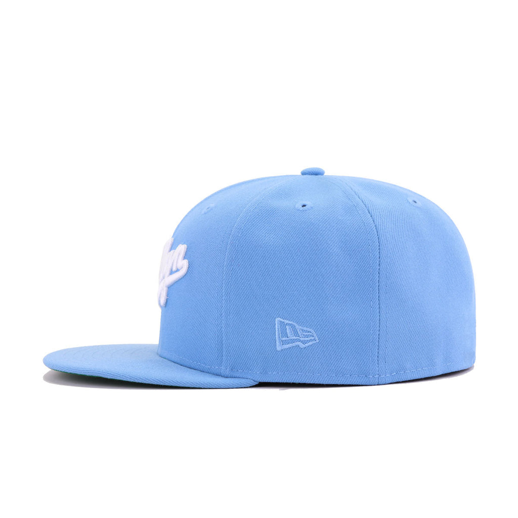 New Era Brooklyn Dodgers Sky Blue/Green UV 59FIFTY Fitted Hat