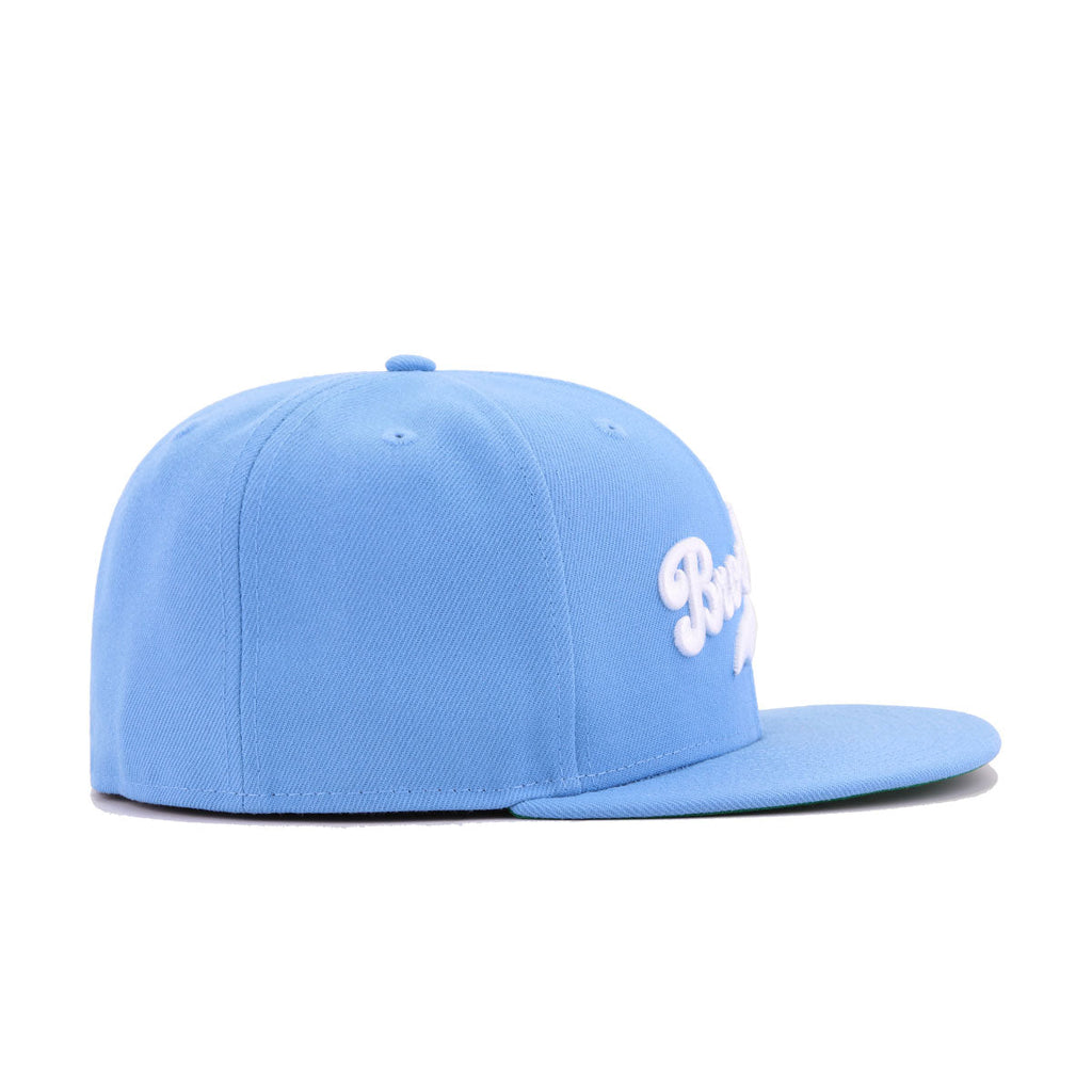 New Era Brooklyn Dodgers Sky Blue/Green UV 59FIFTY Fitted Hat