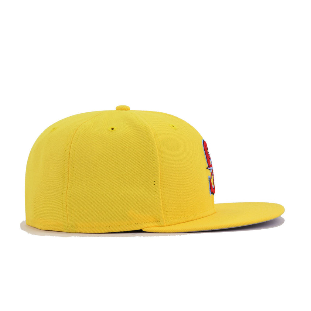 New Era Seattle Mariners Canary Yellow Zissou 59FIFTY Fitted Hat