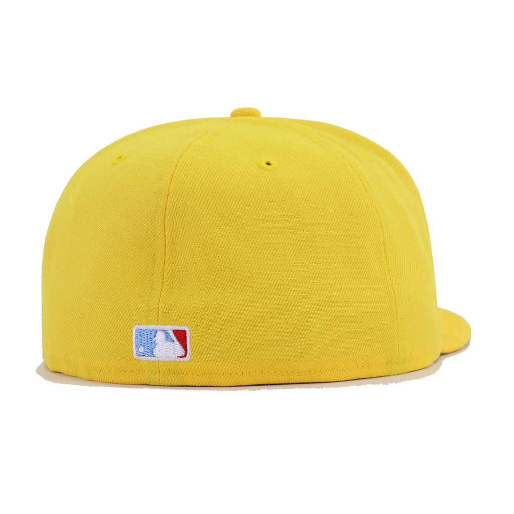 New Era Seattle Mariners Canary Yellow Zissou 59FIFTY Fitted Hat