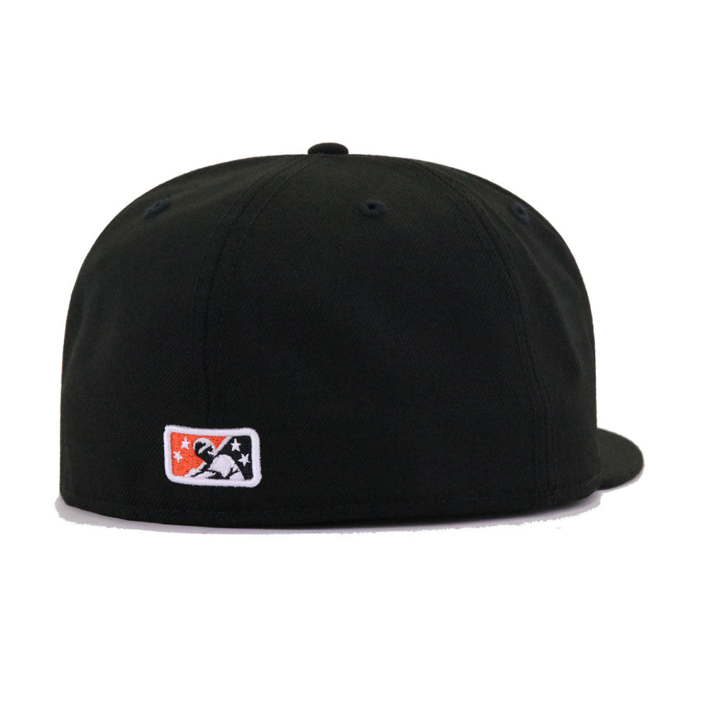 New Era Tri City Atoms Black 59FIFTY Fitted Hat