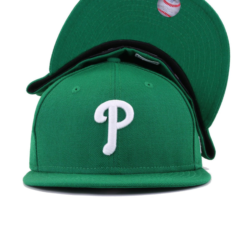 New Era Philadelphia Phillies  Kelly Green Undervsior 59FIFTY Fitted Hat