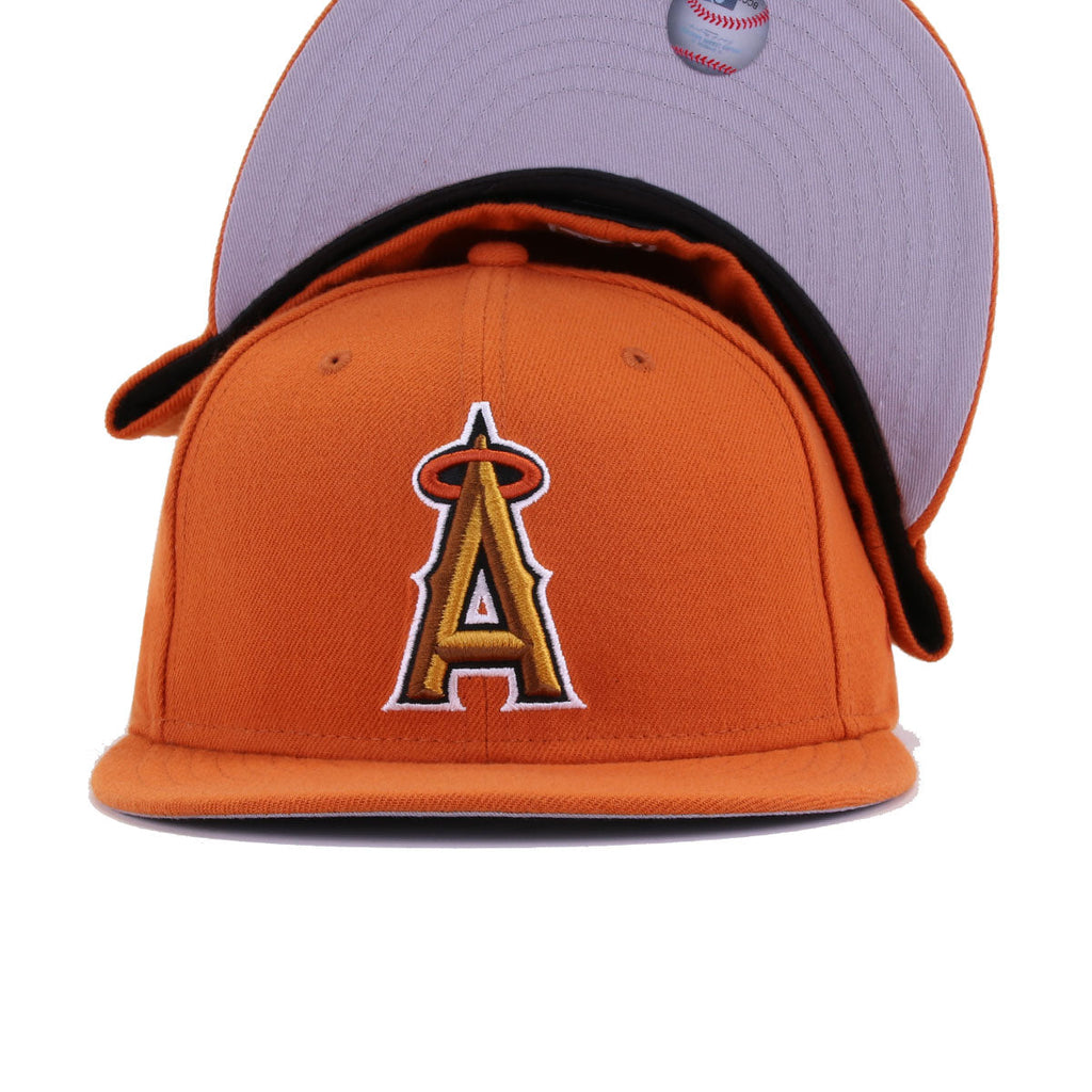 New Era Los Angeles Angels Fall Orange 59FIFTY Fitted Hat