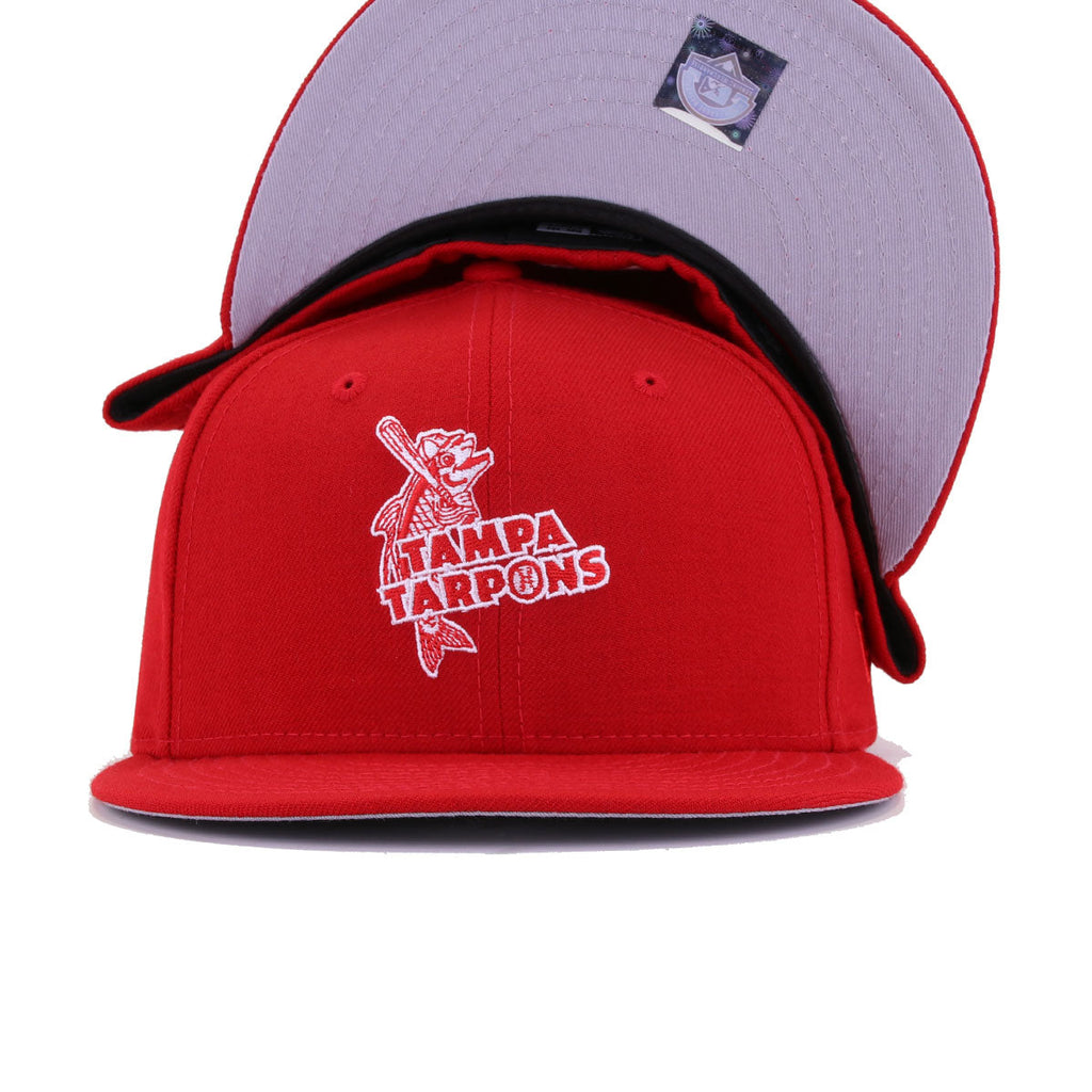 New Era Tampa Tarpons Scarlet 59FIFTY Fitted Hat