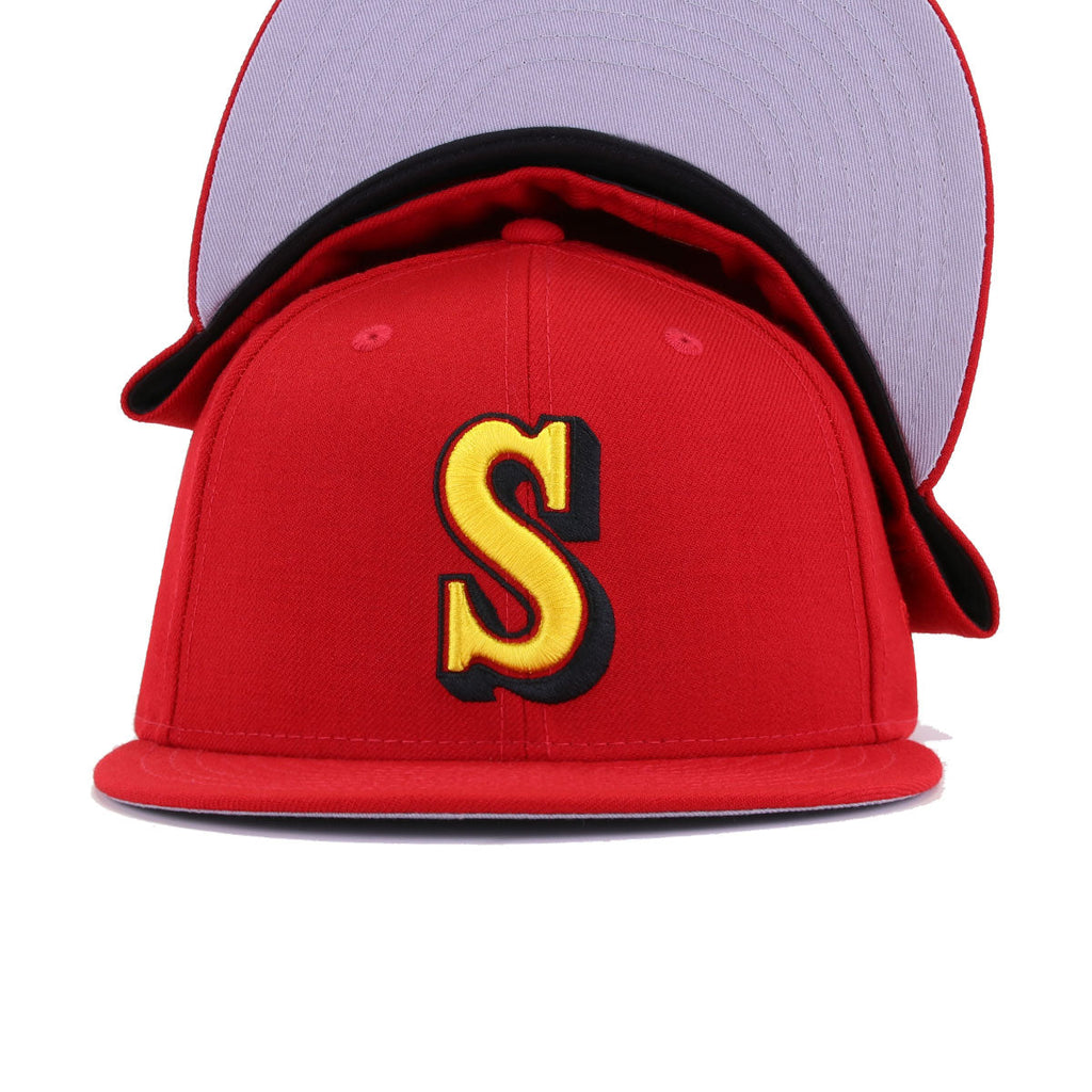 New Era Seattle Mariners Scarlet 1987 59FIFTY Fitted Hat