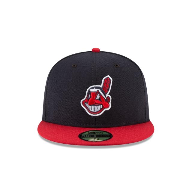 New Era Cleveland Indians Navy/Red Chief Wahoo 59FIFTY Fitted Hat