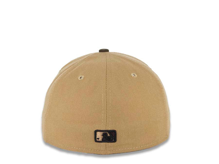 New Era Cleveland Indians Khaki/Brown Chief Wahoo 59FIFTY Fitted Hat