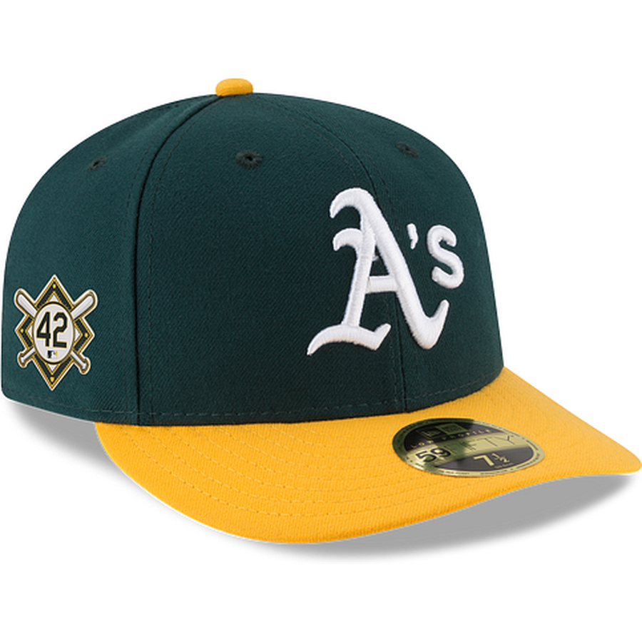 New Era Oakland Athletics Jackie Robinson Day Low Profile 2022 59FIFTY Fitted Hat