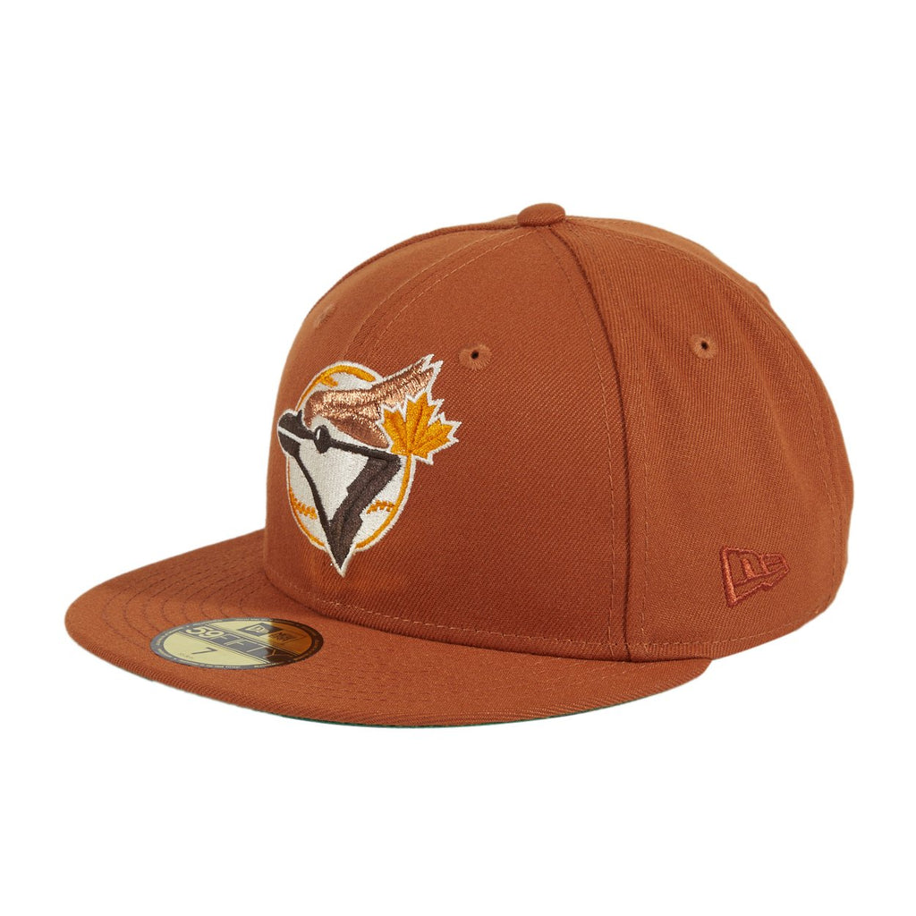 New Era Toronto Blue Jays Fall Collection 1993 World Series Capsule Hats Exclusive 59FIFTY Fitted Hat Orange/Yellow