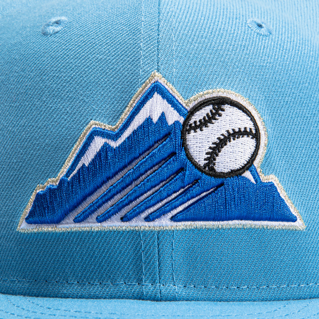 New Era  Iceberg Colorado Rockies 25th Anniversary 2022 59FIFTY Fitted Hat