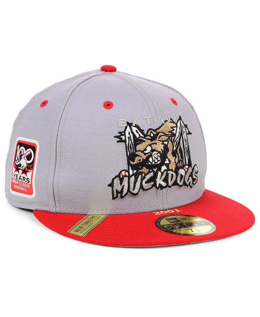 New Era Batavia 59Fifty Muckdogs Hat Anniversary Fitted 100TH