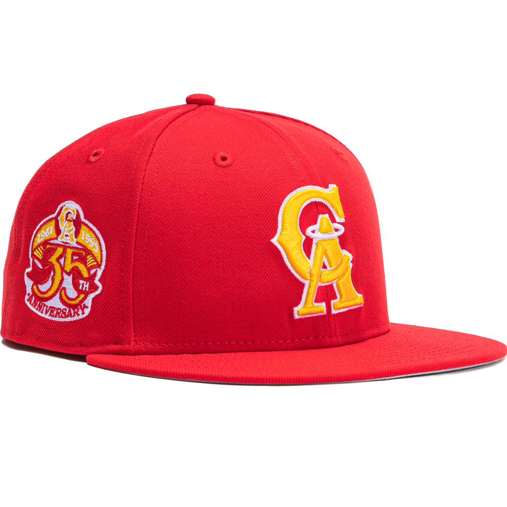 New Era California Angels 'Burger Pack' 35th Anniversary 59FIFTY Fitted Hat