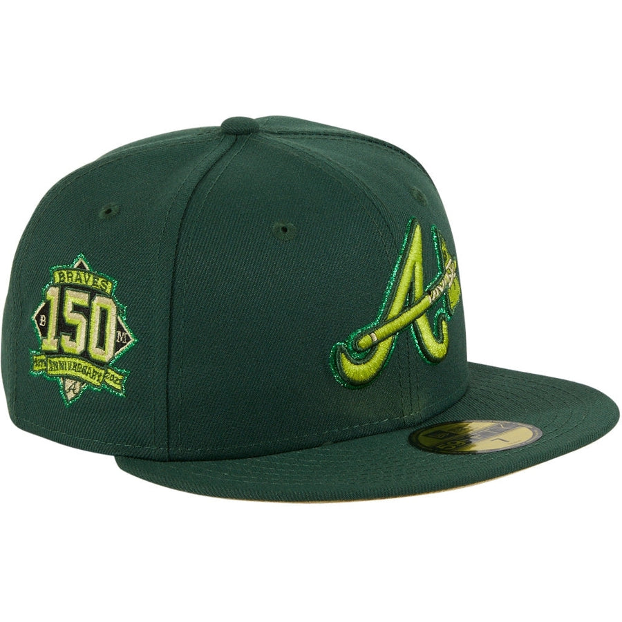 New Era Atlanta Braves 150th Anniversary Crocodile 59FIFTY Fitted Hat