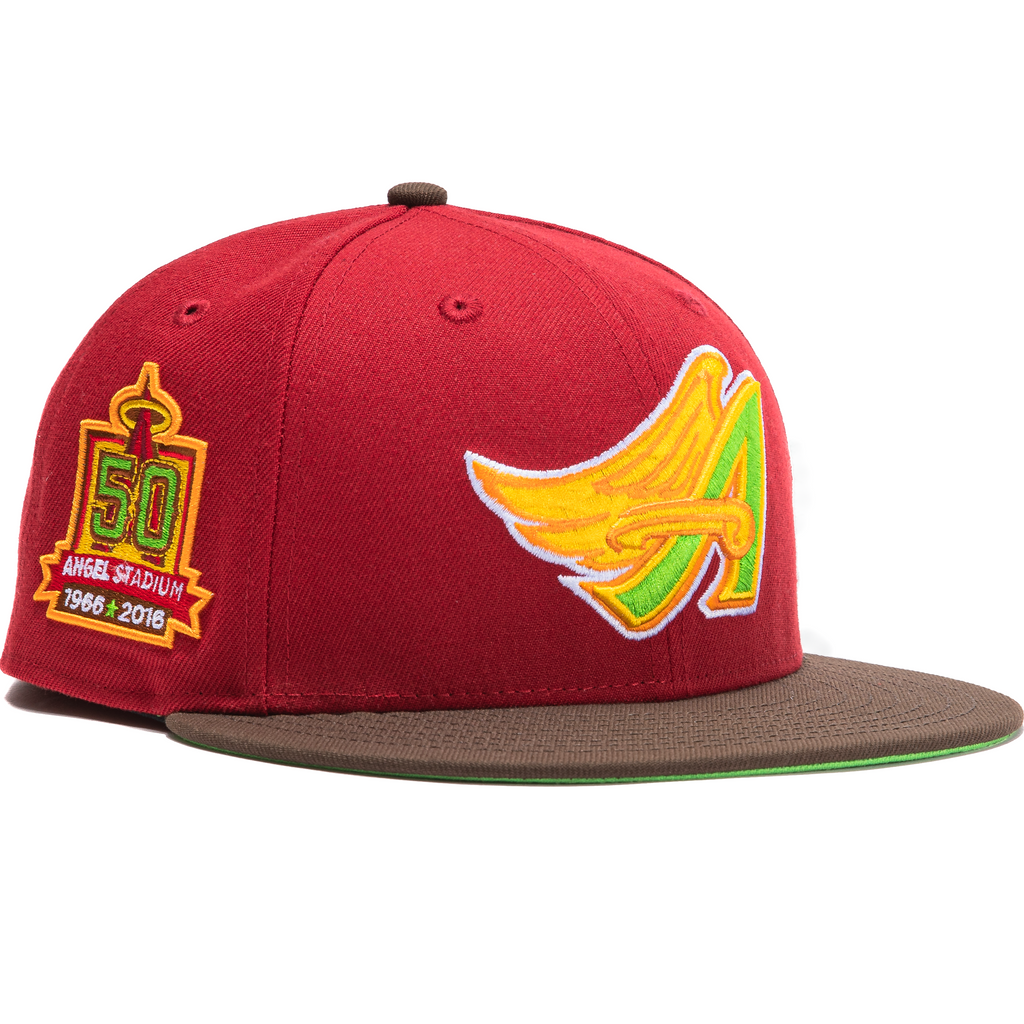 New Era Los Angeles Angels Taco Pack 50th Anniversary Stadium 59FIFTY Fitted Hat