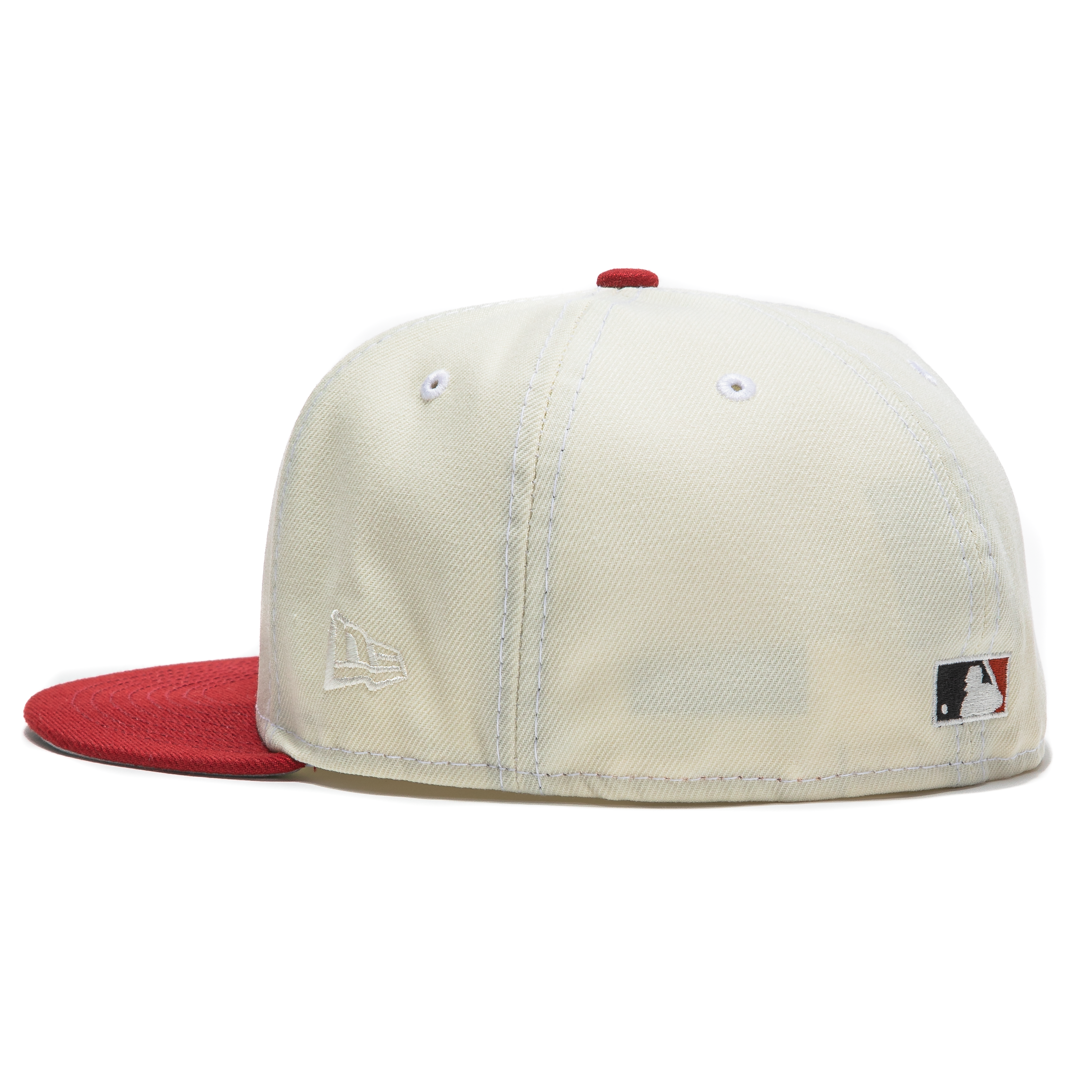 White Houston Astros Brick Red Visor Gray Bottom 50th Anniversary Side Patch New Era 9FIFTY Snapback