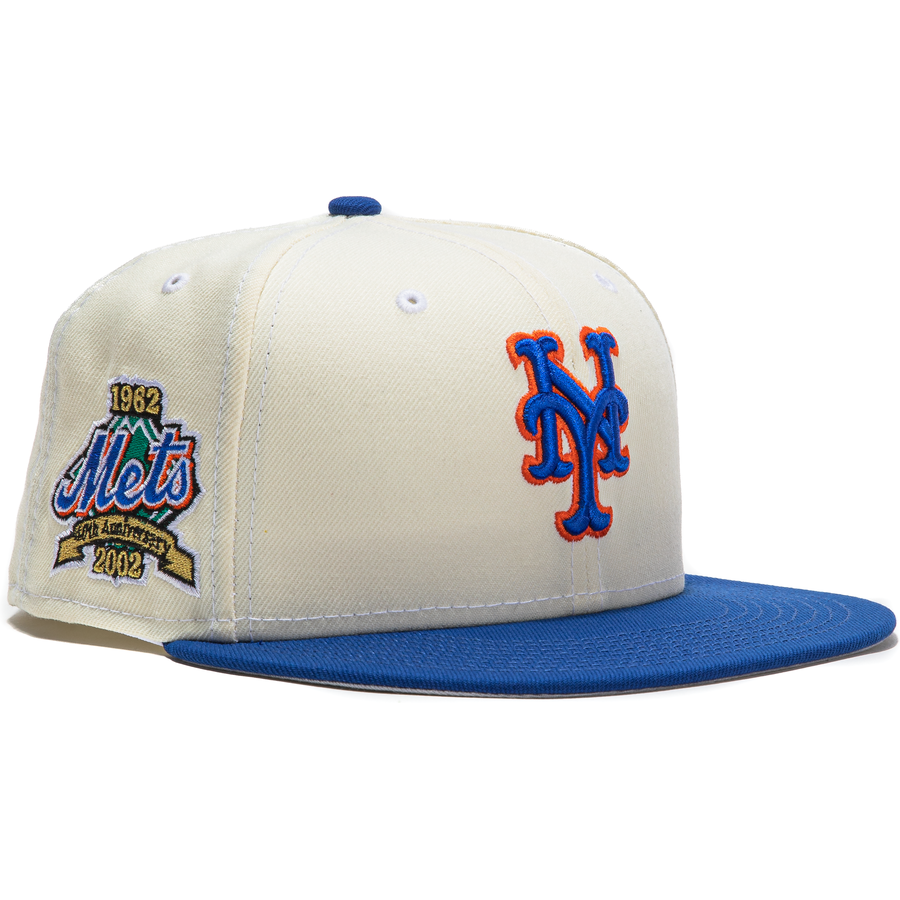 New Era  New York Mets White Dome 40th Anniversary 59FIFTY Fitted Hat