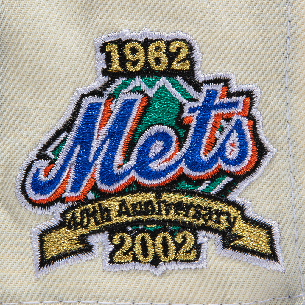 New Era  New York Mets White Dome 40th Anniversary 59FIFTY Fitted Hat