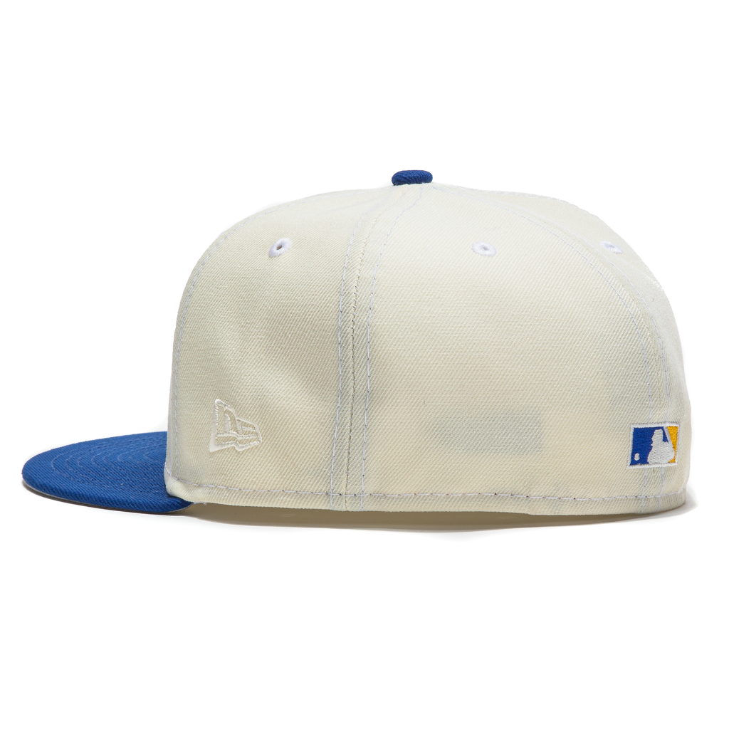 New Era  Milwaukee Brewers White Dome Silver Anniversary 59FIFTY Fitted Hat