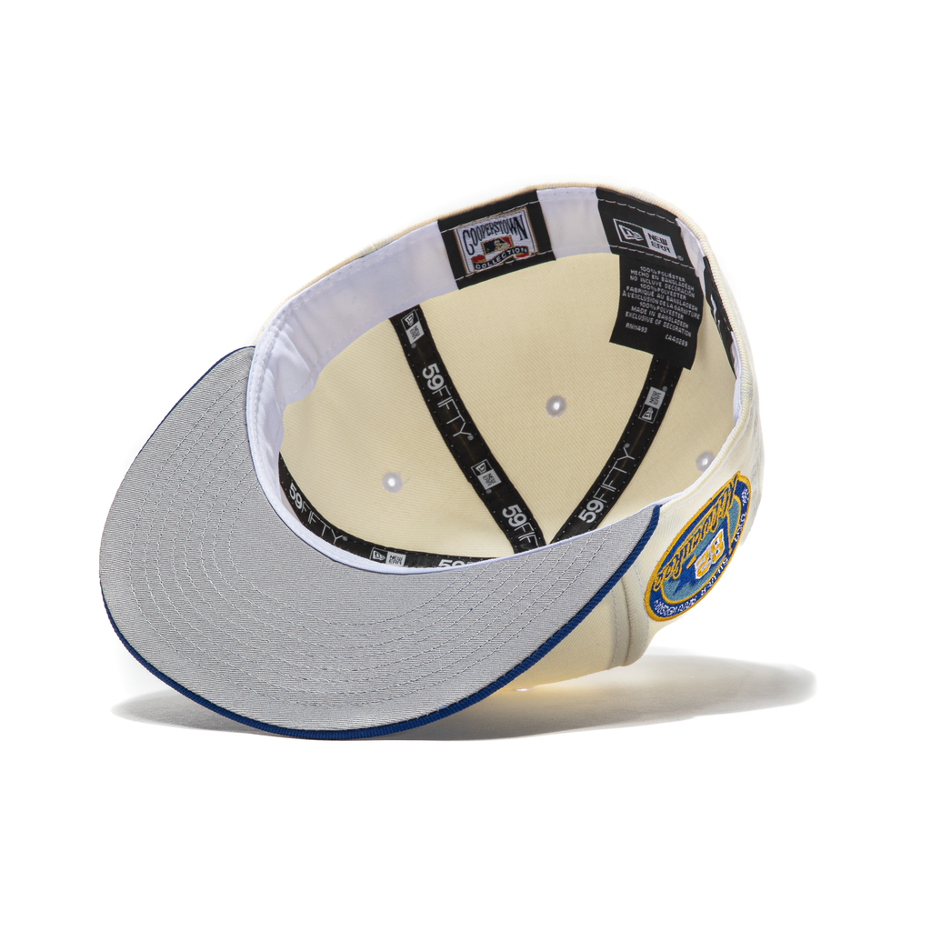 New Era  Milwaukee Brewers White Dome Silver Anniversary 59FIFTY Fitted Hat