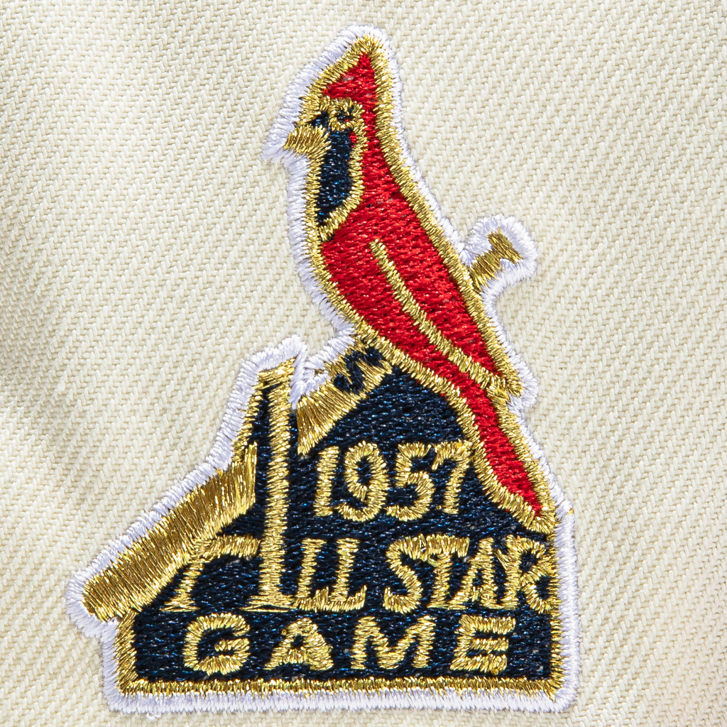 New Era x MLB White Dome St. Louis Cardinals 1957 All-Star Game 59Fifty  Patch Fitted Hat Hat Club Exclusive - Buy and Sell – SOLE SERIOUSS