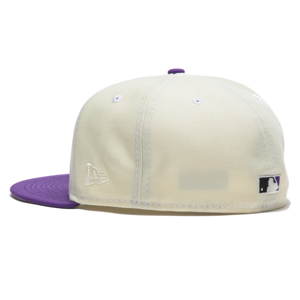 New Era  Colorado Rockies White Dome 10th Anniversary 59FIFTY Fitted Hat