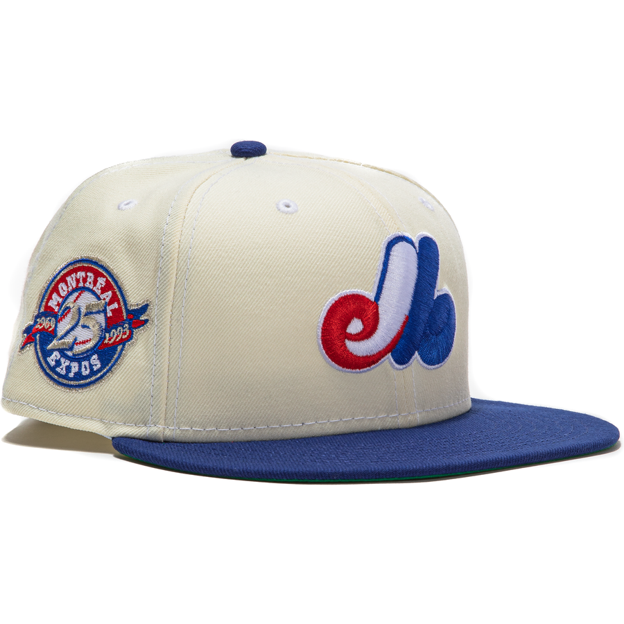 New Era  Montreal Expos White Dome 25th Anniversary 59FIFTY Fitted Hat