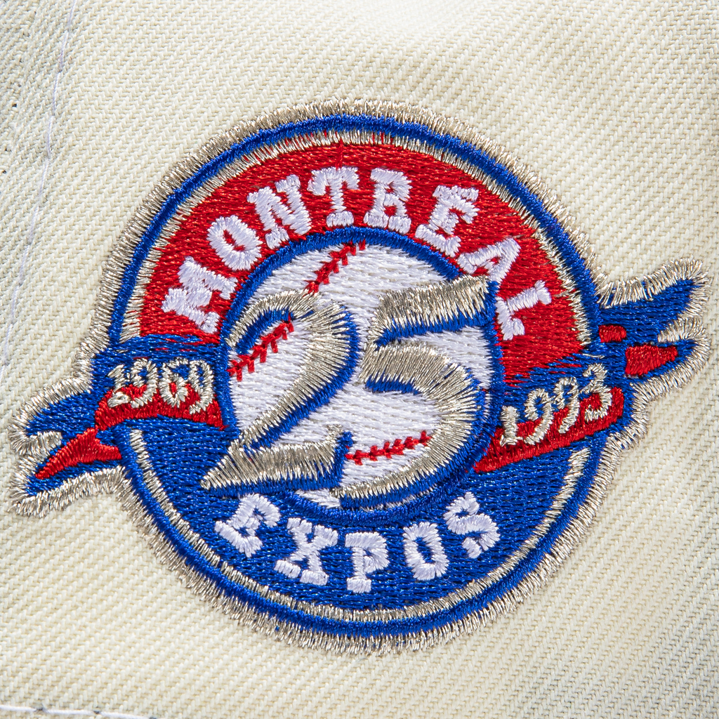 New Era  Montreal Expos White Dome 25th Anniversary 59FIFTY Fitted Hat