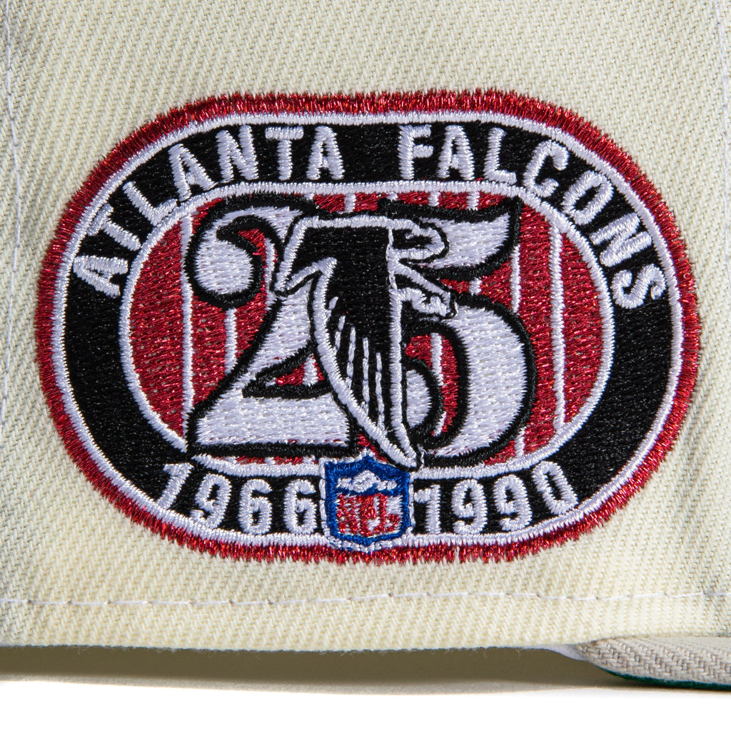 New Era  Chrome Atlanta Falcons 25th Anniversary 59FIFTY Fitted Hat