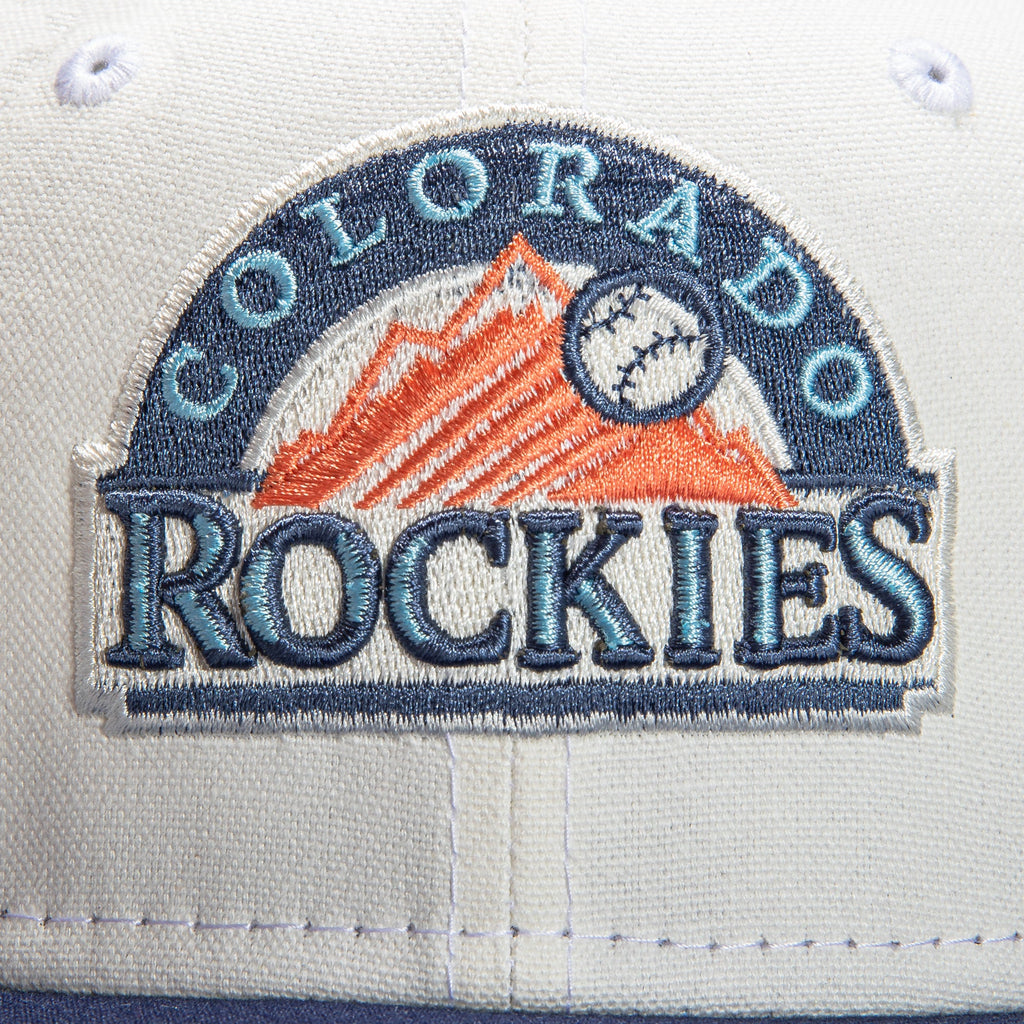 New Era Monaco Colorado Rockies 1995 Inaugural 59FIFTY Fitted Hat