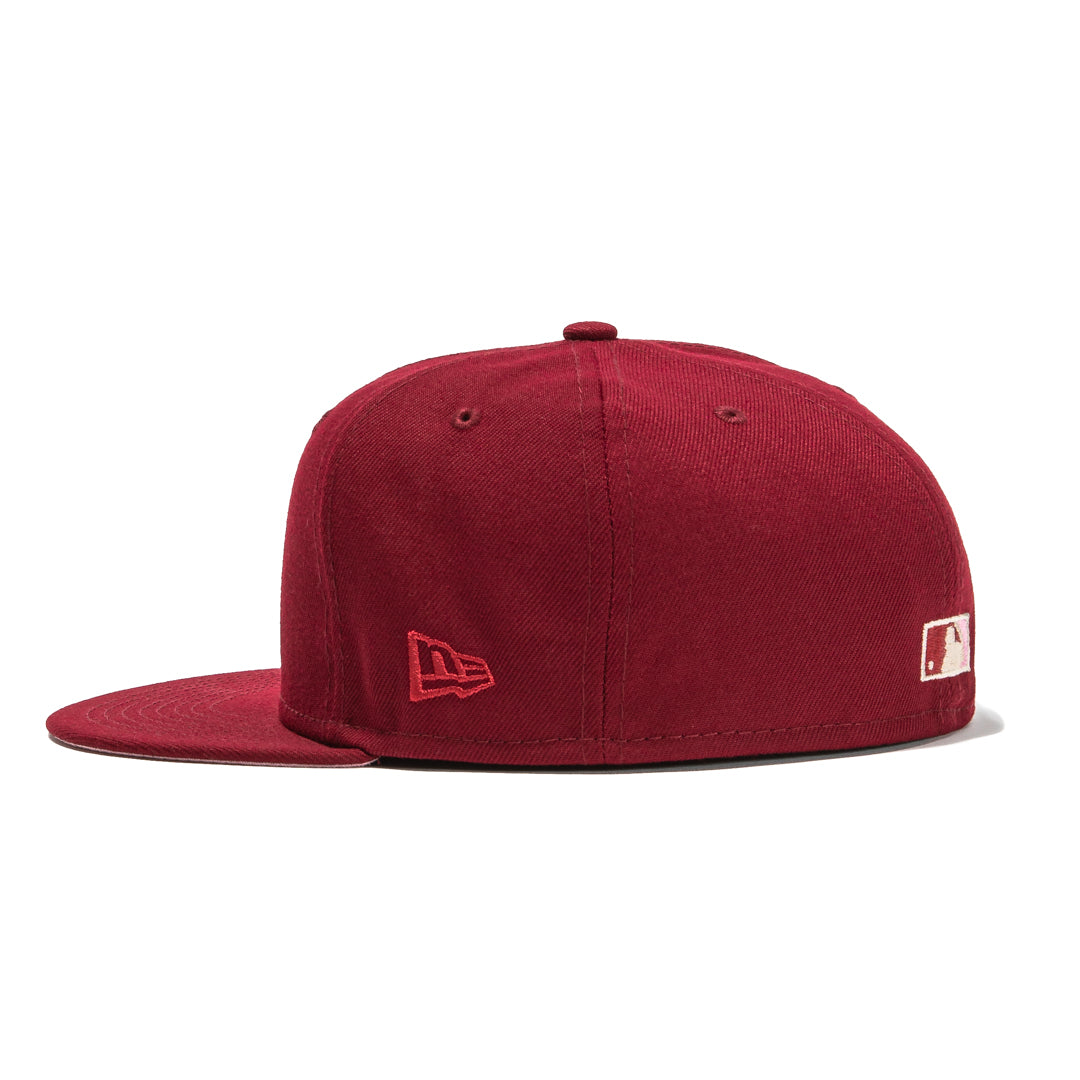 Hat Club New Era 59fifty Red Velvet TORONTO BLUE JAYS Size 7