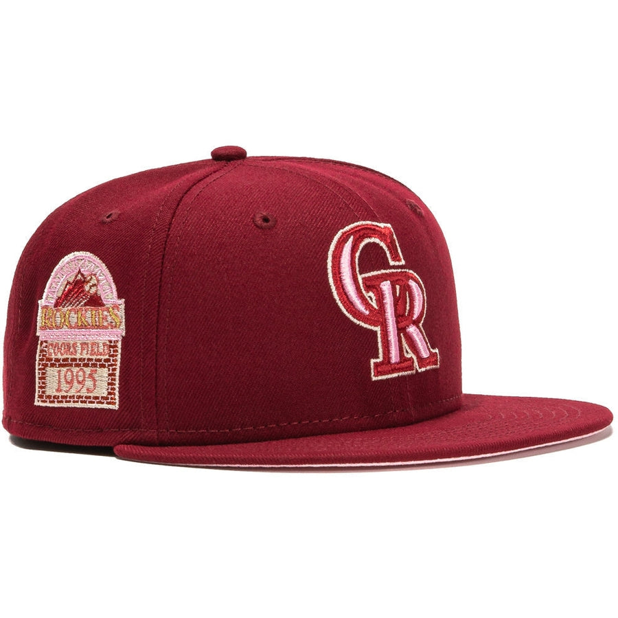 New Era  'Red Velvet' Colorado Rockies Inaugural 59FIFTY Fitted Hat