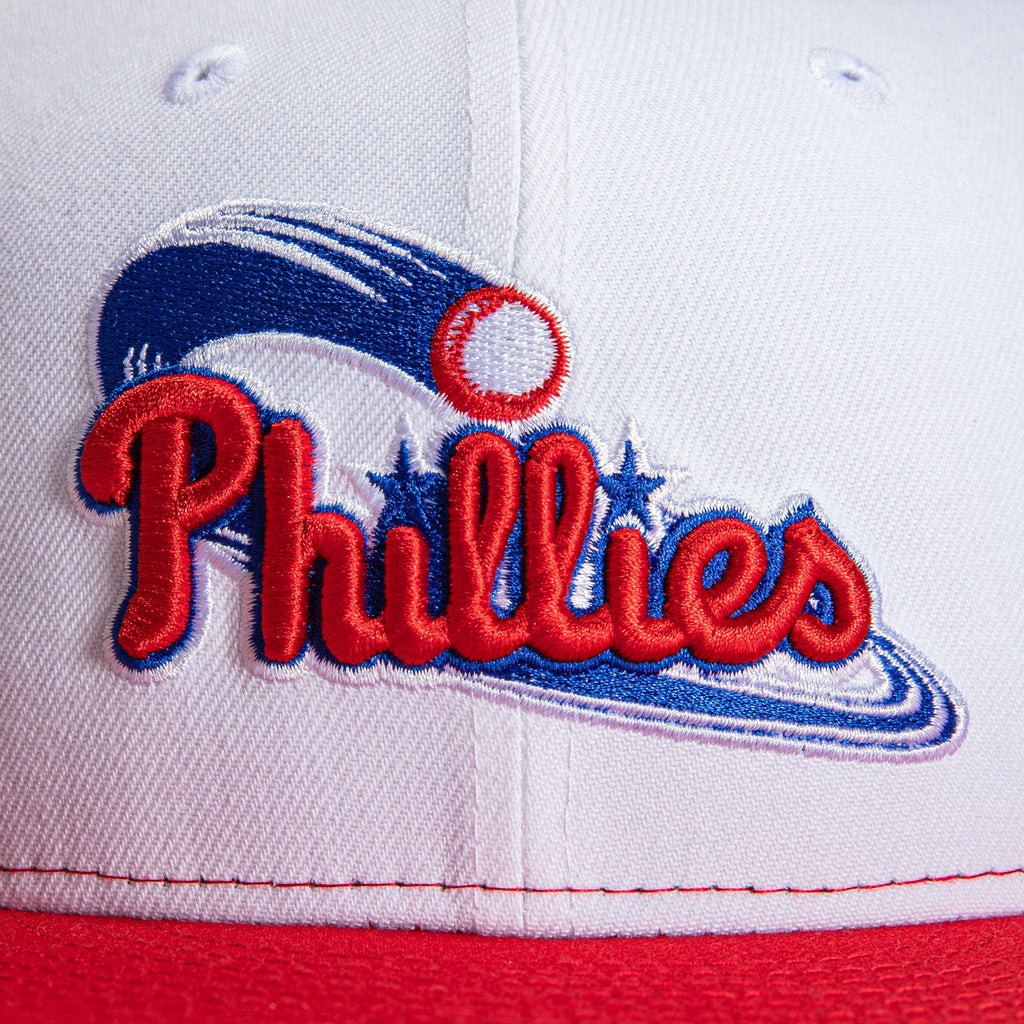 New Era Philadelphia Phillies 2008 World Series Trucker Rail 2022 59FIFTY Fitted Hat