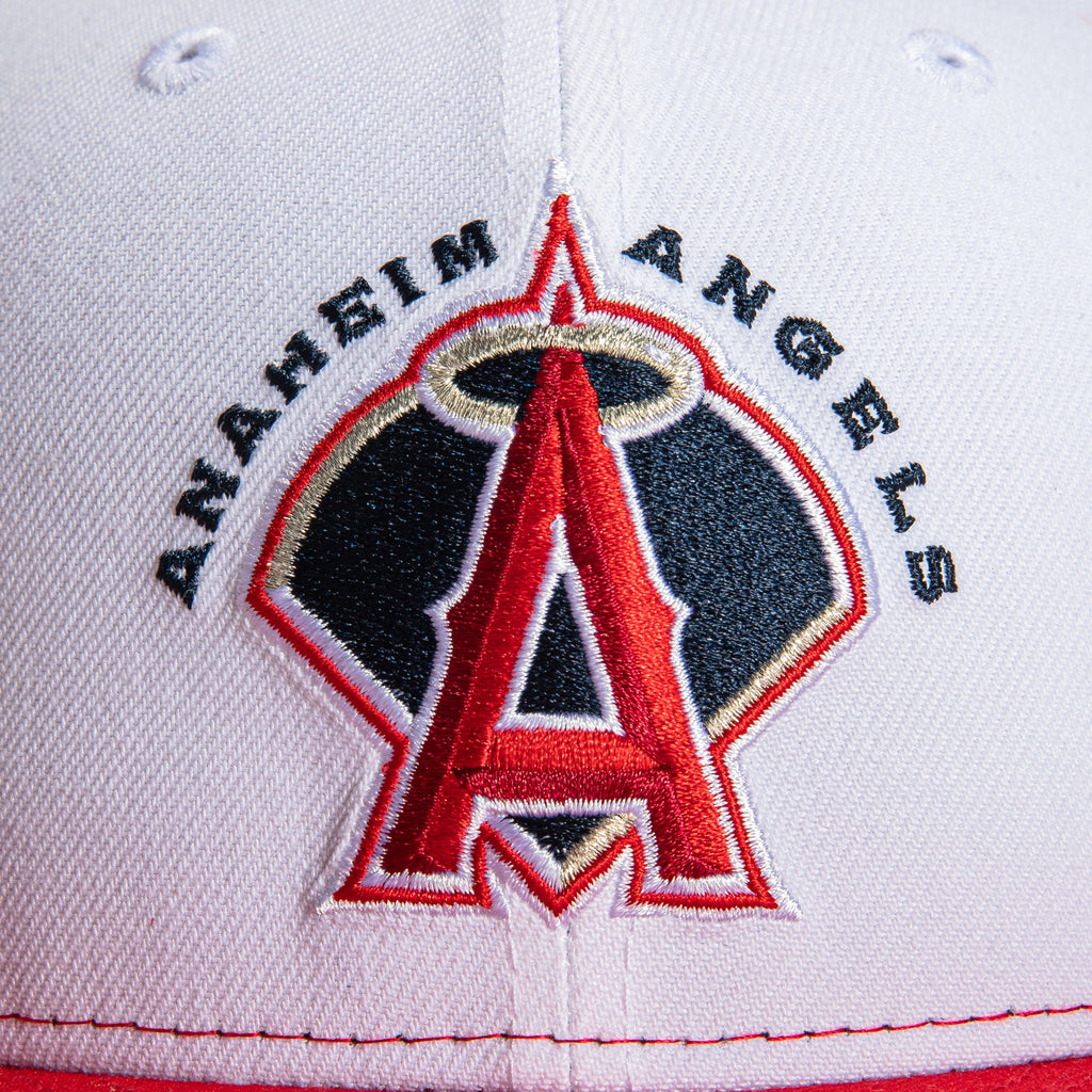 New Era Los Angeles Angels 60th Anniversary Trucker Rail 2022 59FIFTY Fitted Hat