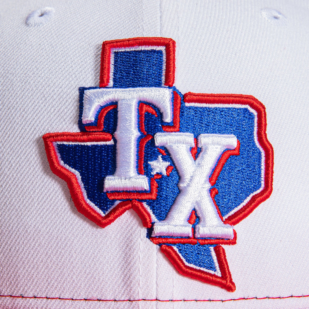 New Era Texas Rangers 2020 Inaugural Trucker Rail 2022 59FIFTY Fitted Hat