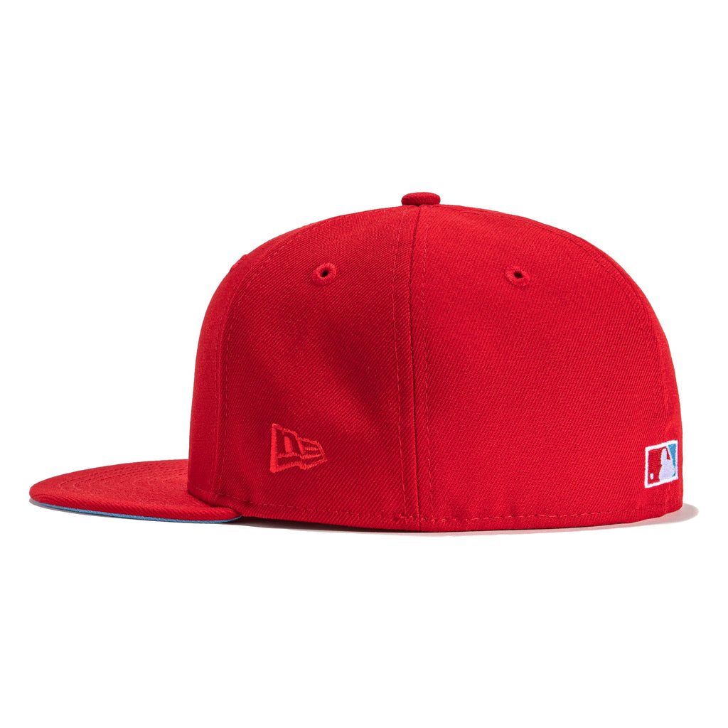 New Era Red Icy Texas Rangers 40th Anniversary 59FIFTY Fitted Hat