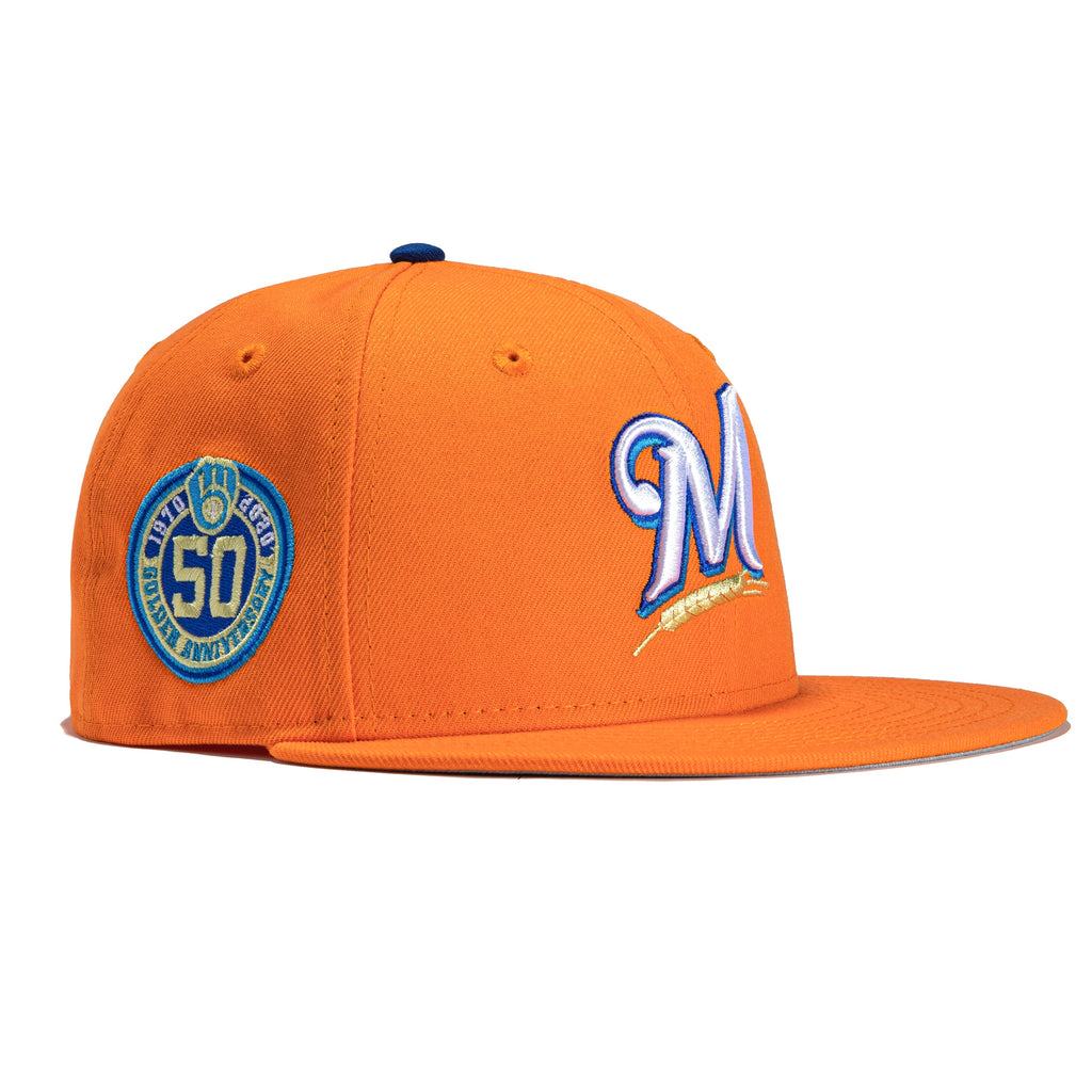 New Era Milwaukee Brewers "Cereal Pack Bonus Flavors" 50th Anniversary 2022 59FIFTY Fitted Hat