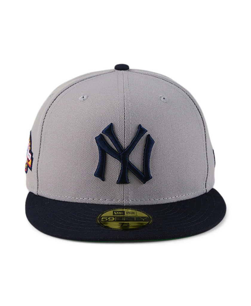 New Era New York Yankees Gray/Navy Anniversary 59FIFTY Fitted Hat