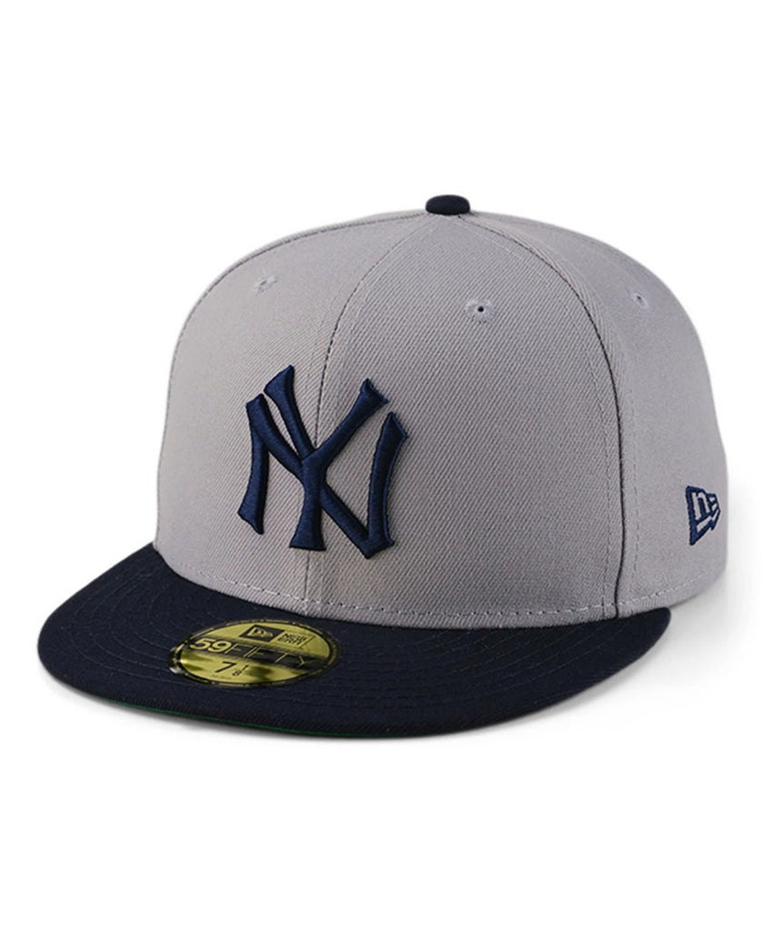 New Era New York Yankees Gray/Navy Anniversary 59FIFTY Fitted Hat