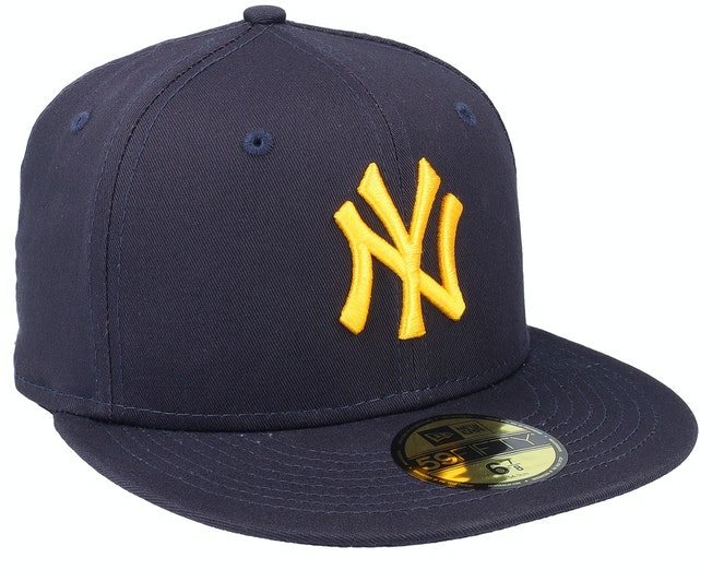 New Era New York Yankees Navy/Yellow 59FIFTY Fitted Hat